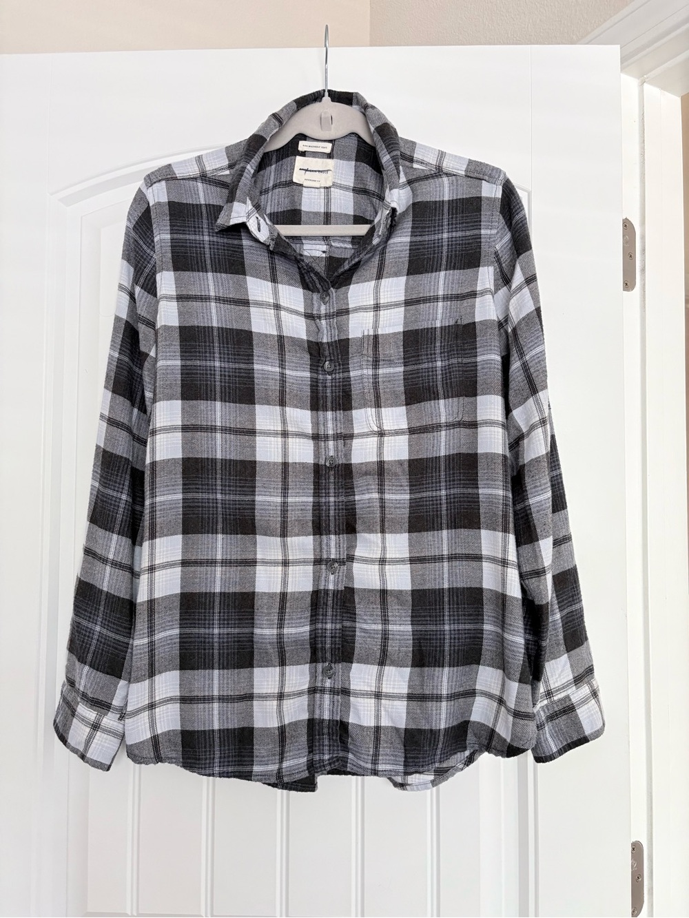 American Eagle - Oversized Grey Flannel